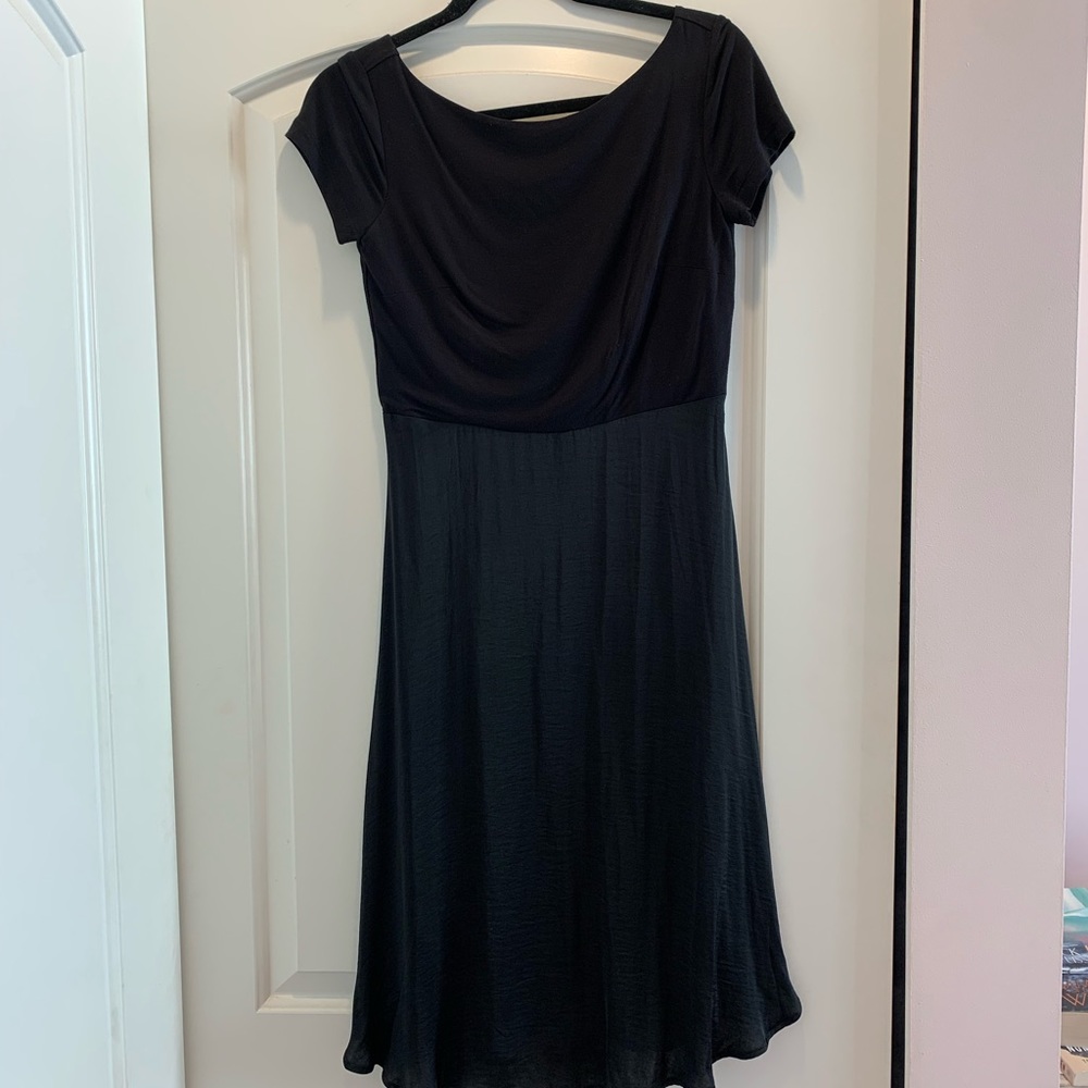 Loft black dress size 2
